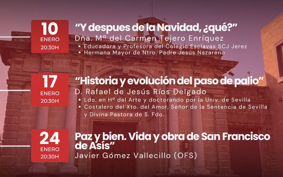 Ciclo Formativo de la Hermandad de la Piedad