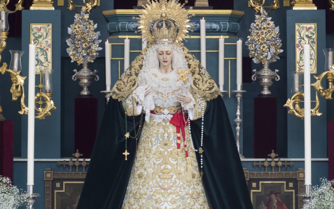 Acto de Donación de la Faja de Estado Mayor a María Santísima de Salud y Esperanza