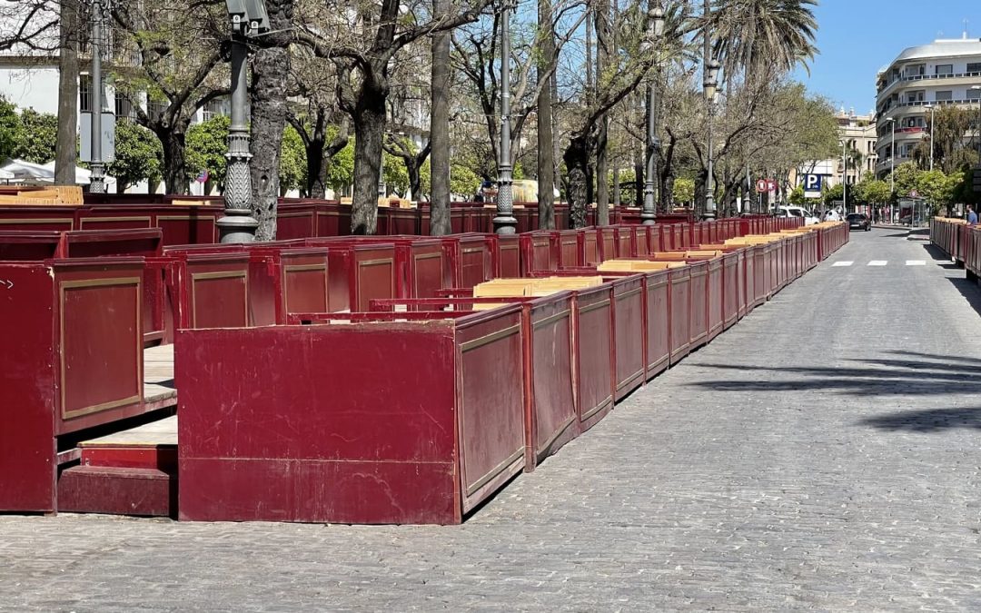 Apertura del plazo de renovación de palcos y sillas para la Semana Santa de Jerez 2025
