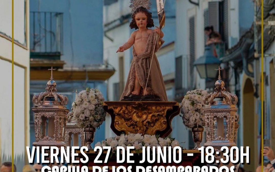 La Hermandad de la Coronación celebra hoy la procesión de San Juan Bautista Niño