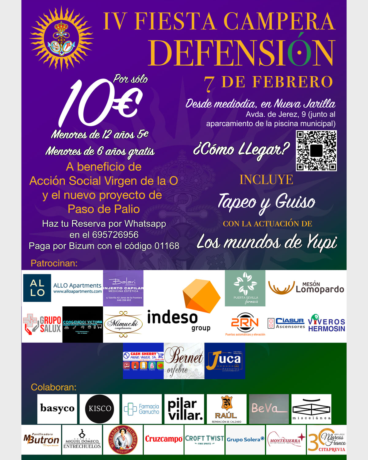 La Defensión celebra su IV Fiesta Campera a beneficio del nuevo paso de palio