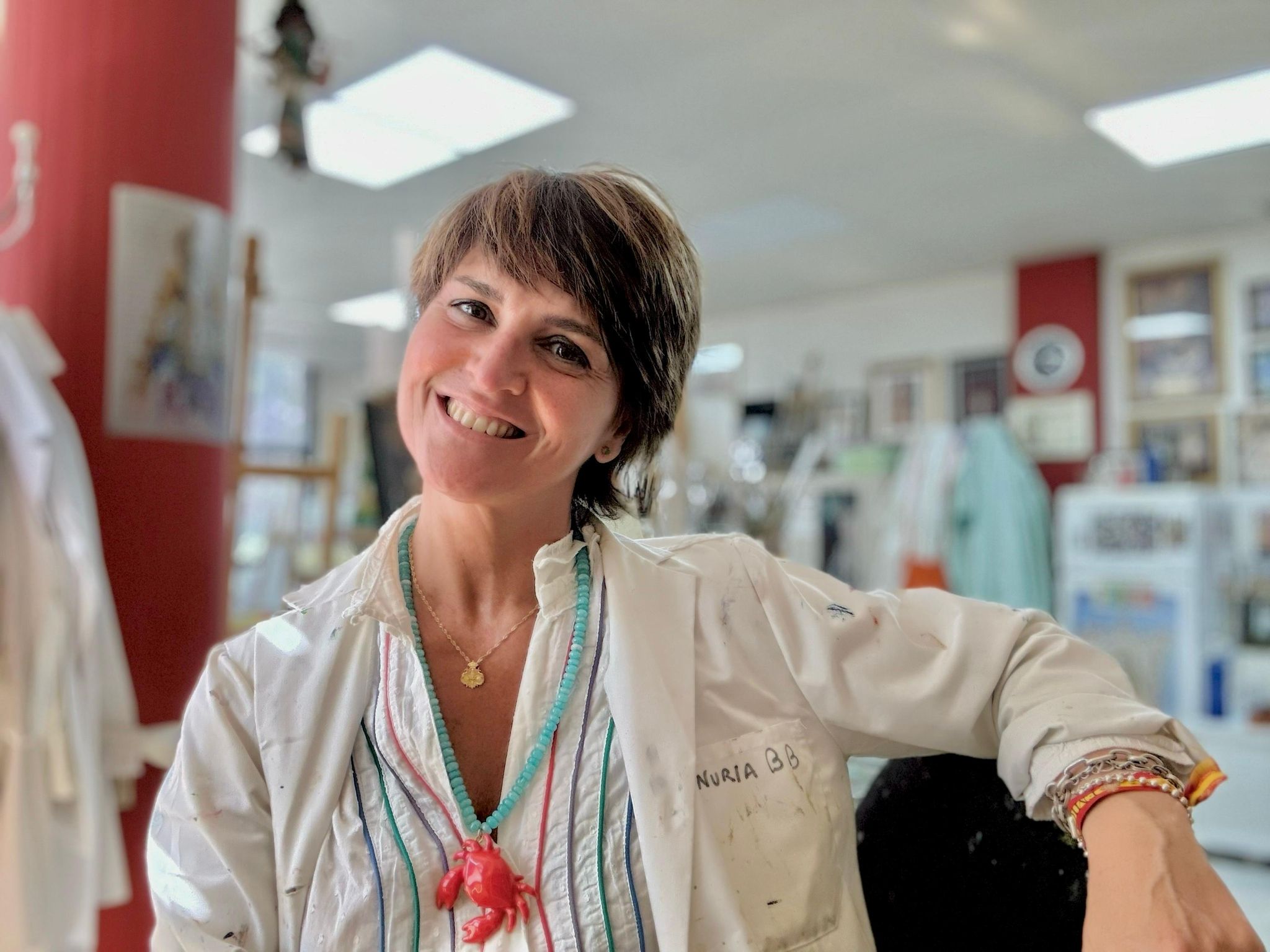 Nuria Barrera Bellido firma el cartel anunciador del  Vía Crucis de las Cofradías de Jerez