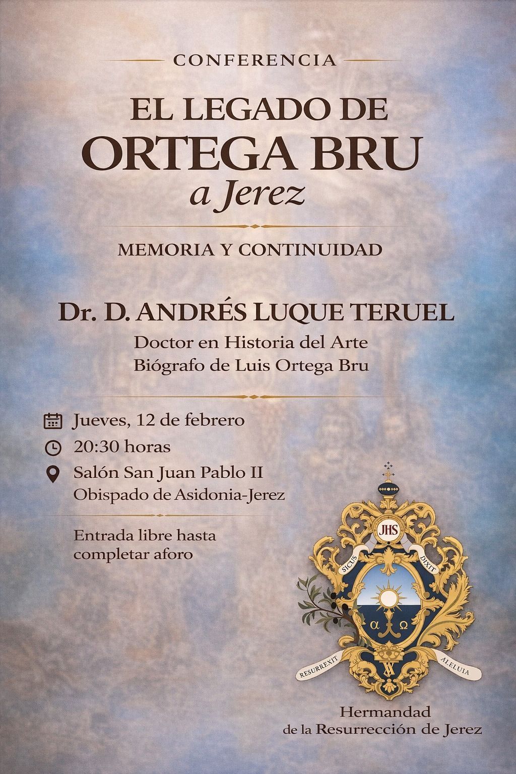 La Resurrección analiza el legado de Ortega Bru y el futuro de su paso de misterio