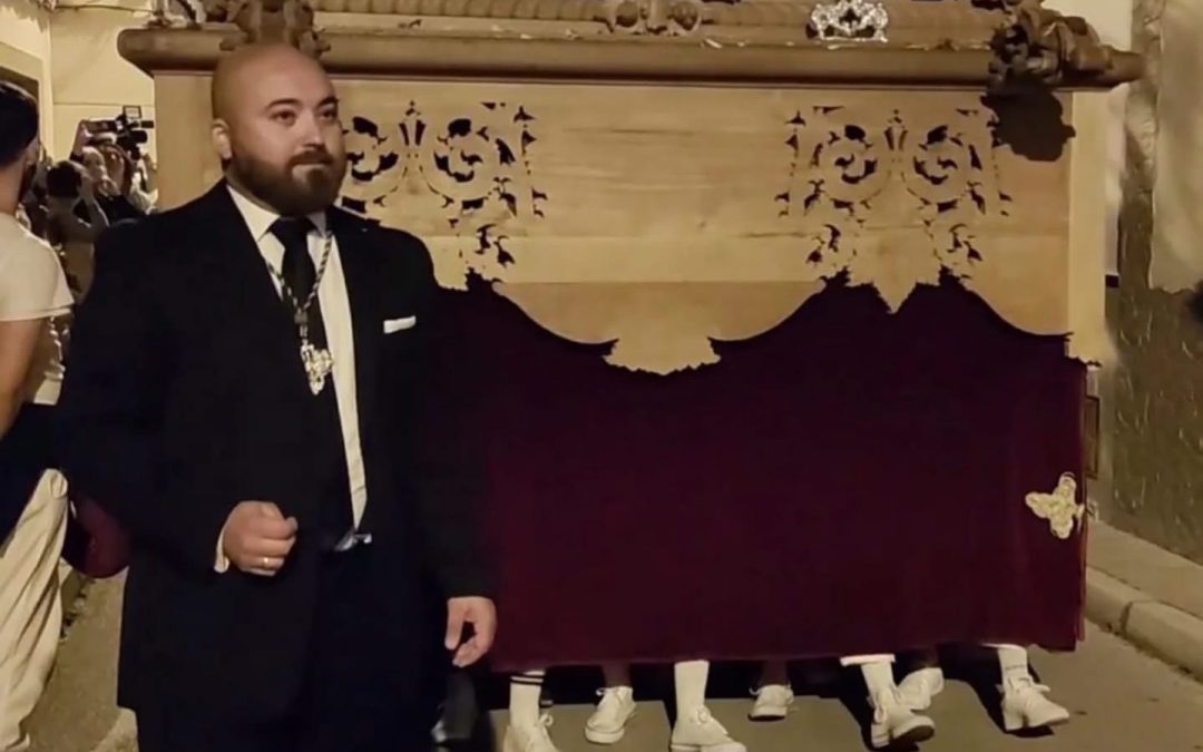 Javier Alcón, nuevo capataz del Cristo de la Humildad y Paciencia