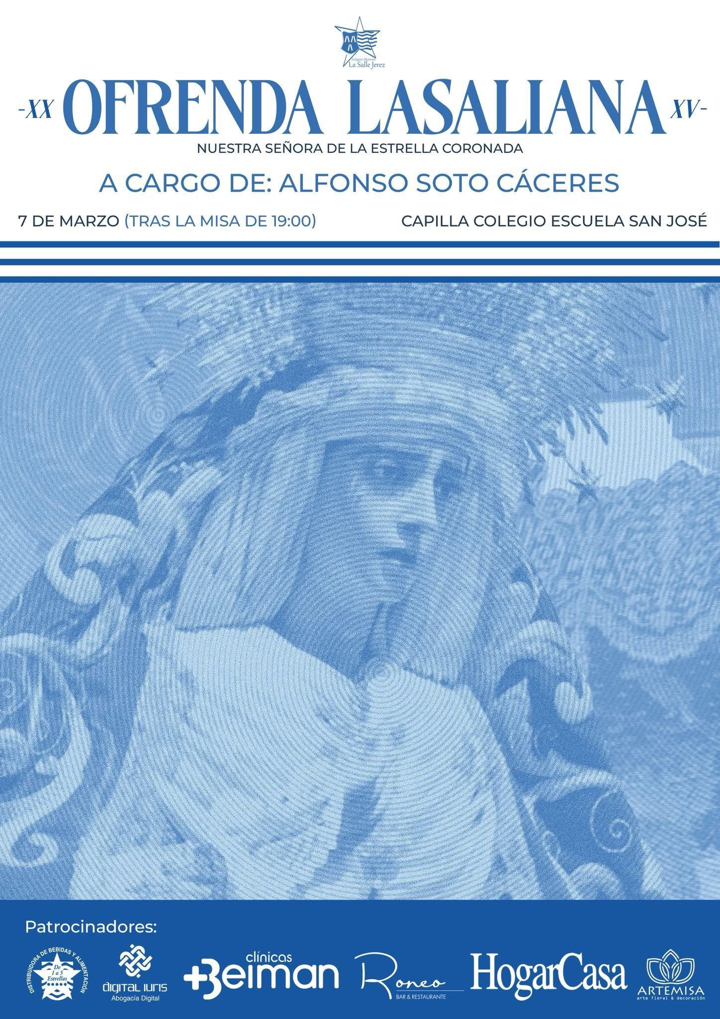 Alfonso Soto Cáceres pronunciará la Oración Poética de la XXXV Ofrenda Lasaliana