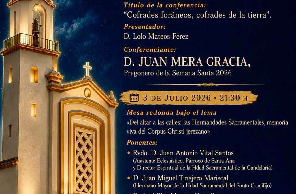 Las Noches Candelarias arrancan su segundo ciclo con el Pregonero de la Semana Santa 2026