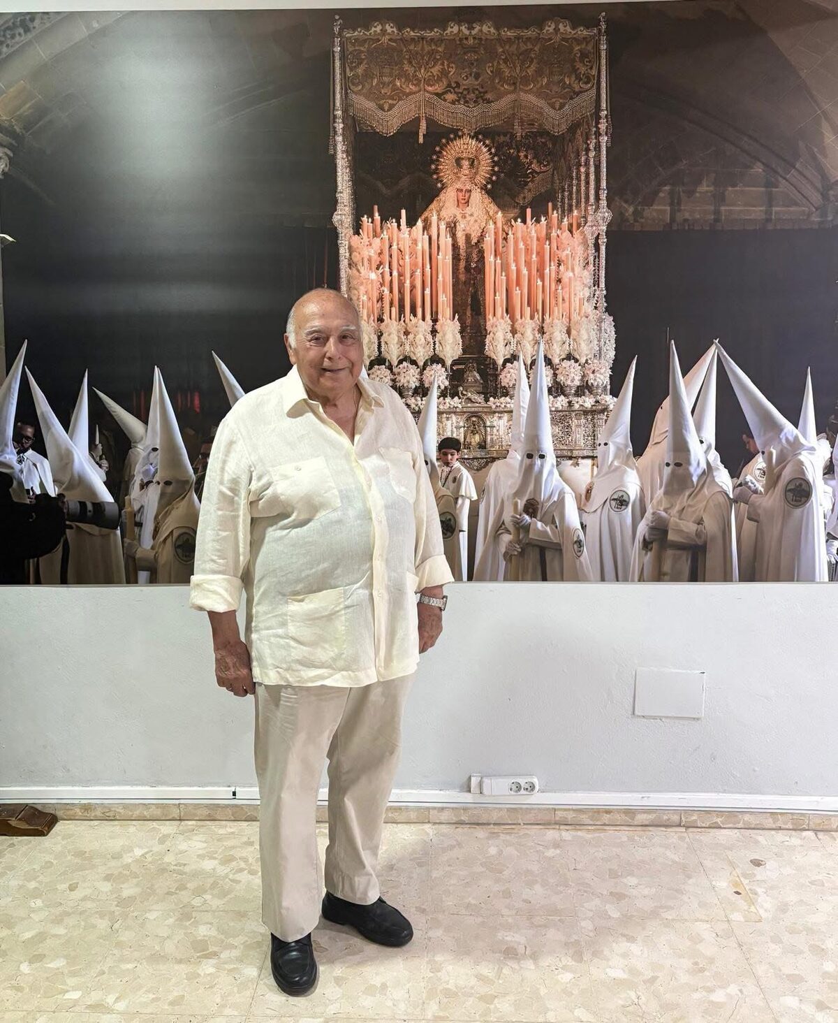 Francisco González Hernández, galardonado con la ‘Potencia para un Cofrade Ejemplar’ de la Hermandad de la Viga